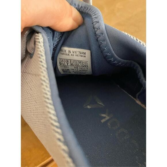 Reebok 9.5 Women's Trilux Run Cross Trainer grey blue sneakers shoes - Picture 7 of 8